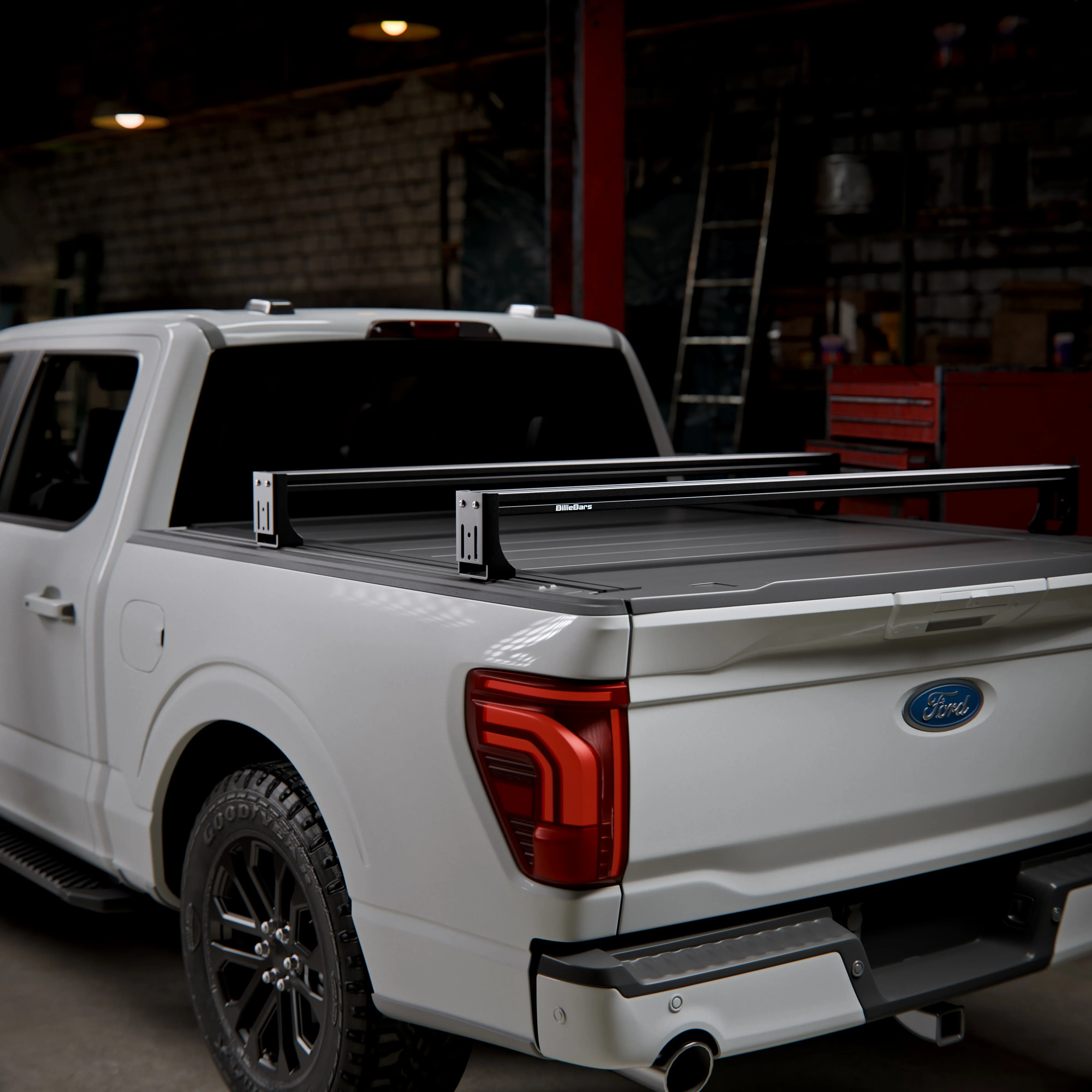 F150, F250, F350 - Bed Rack For Retractable Covers with T-slots - Image 5