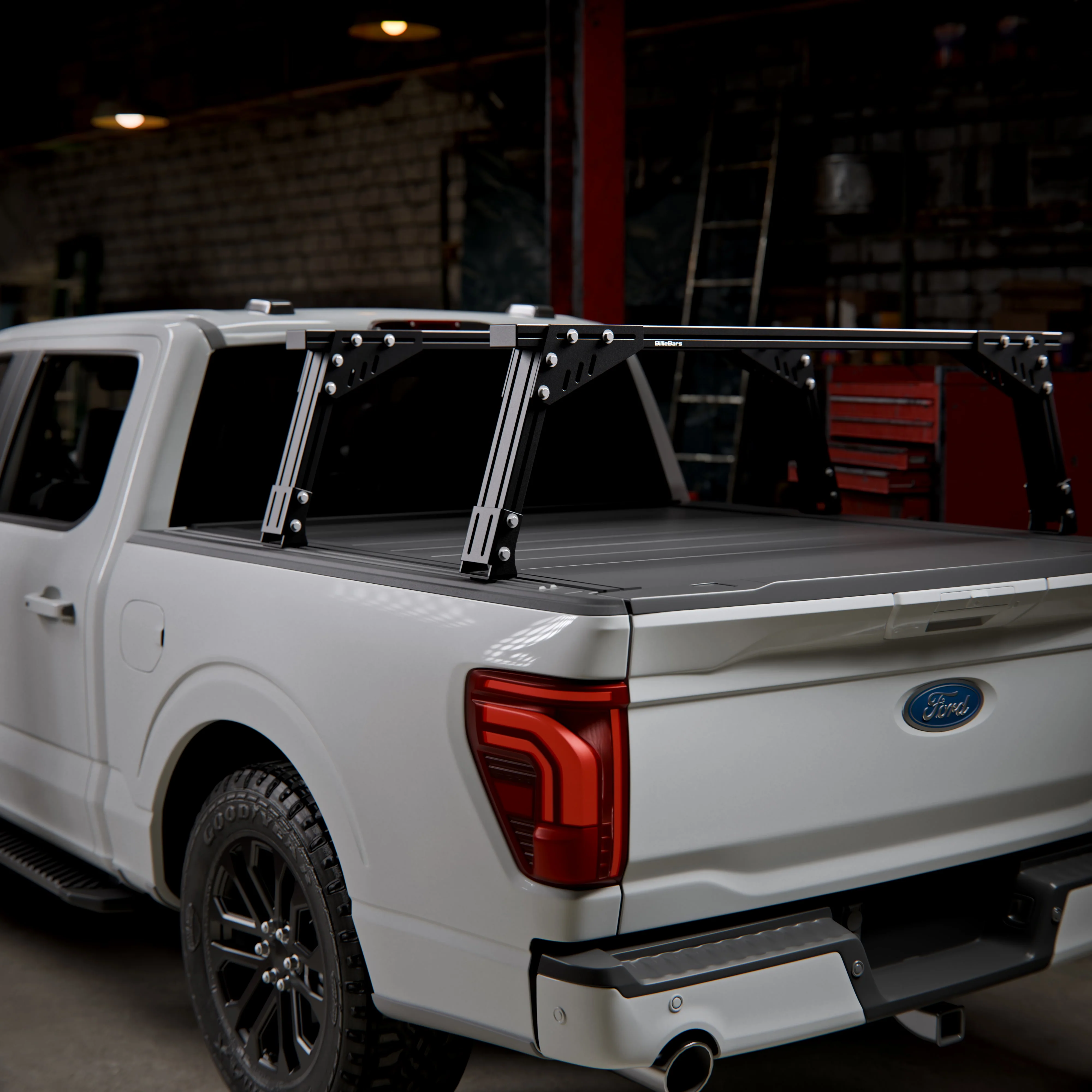 F150, F250, F350 - Bed Rack For Retractable Covers with T-slots - Image 7
