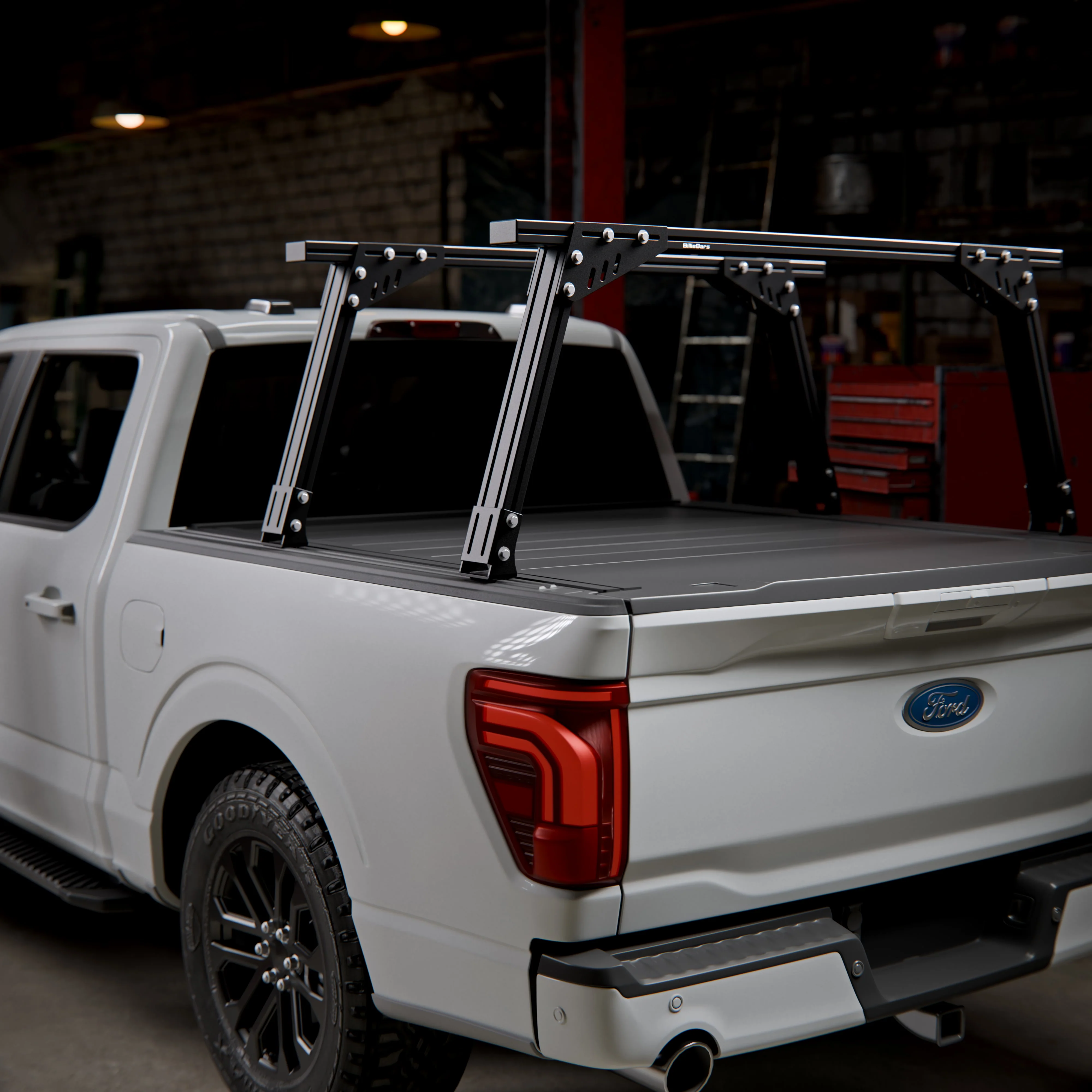 F150, F250, F350 - Bed Rack For Retractable Covers with T-slots - Image 8