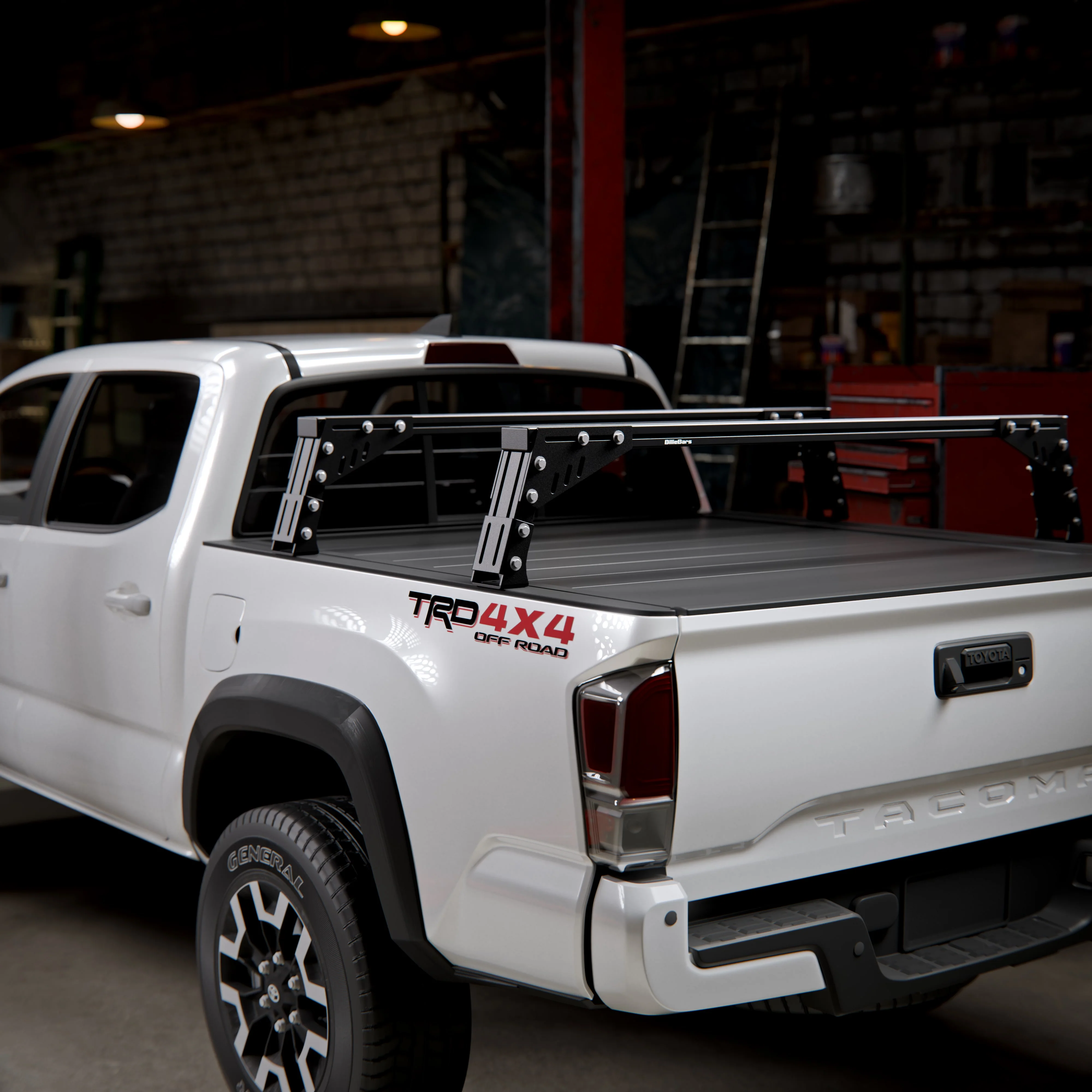 Tacoma - Bed Rack for Retractable Covers with T-slots - Image 3