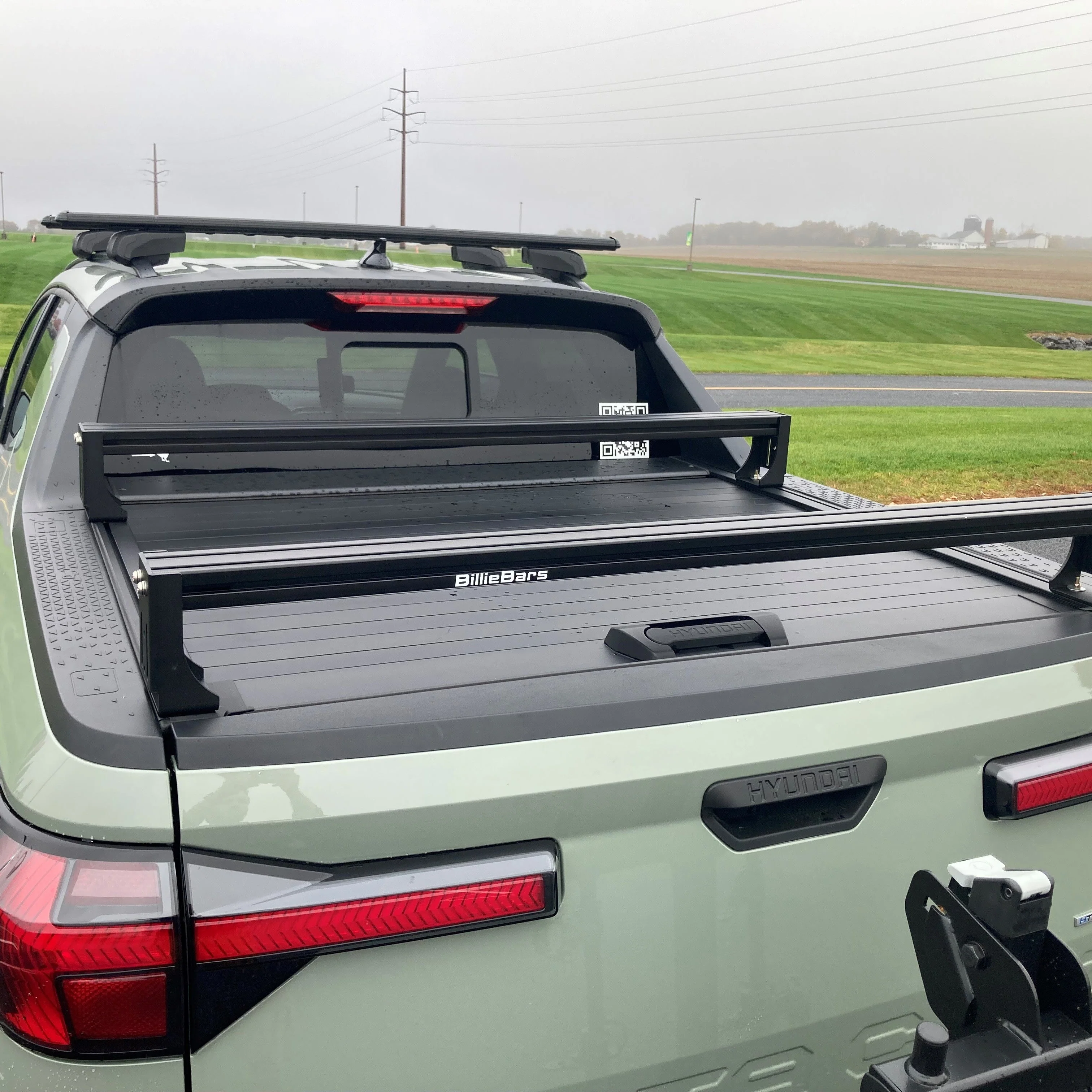 Santa Cruz- Bed Rack For Factory Retractable Cover with T-slots - Image 4