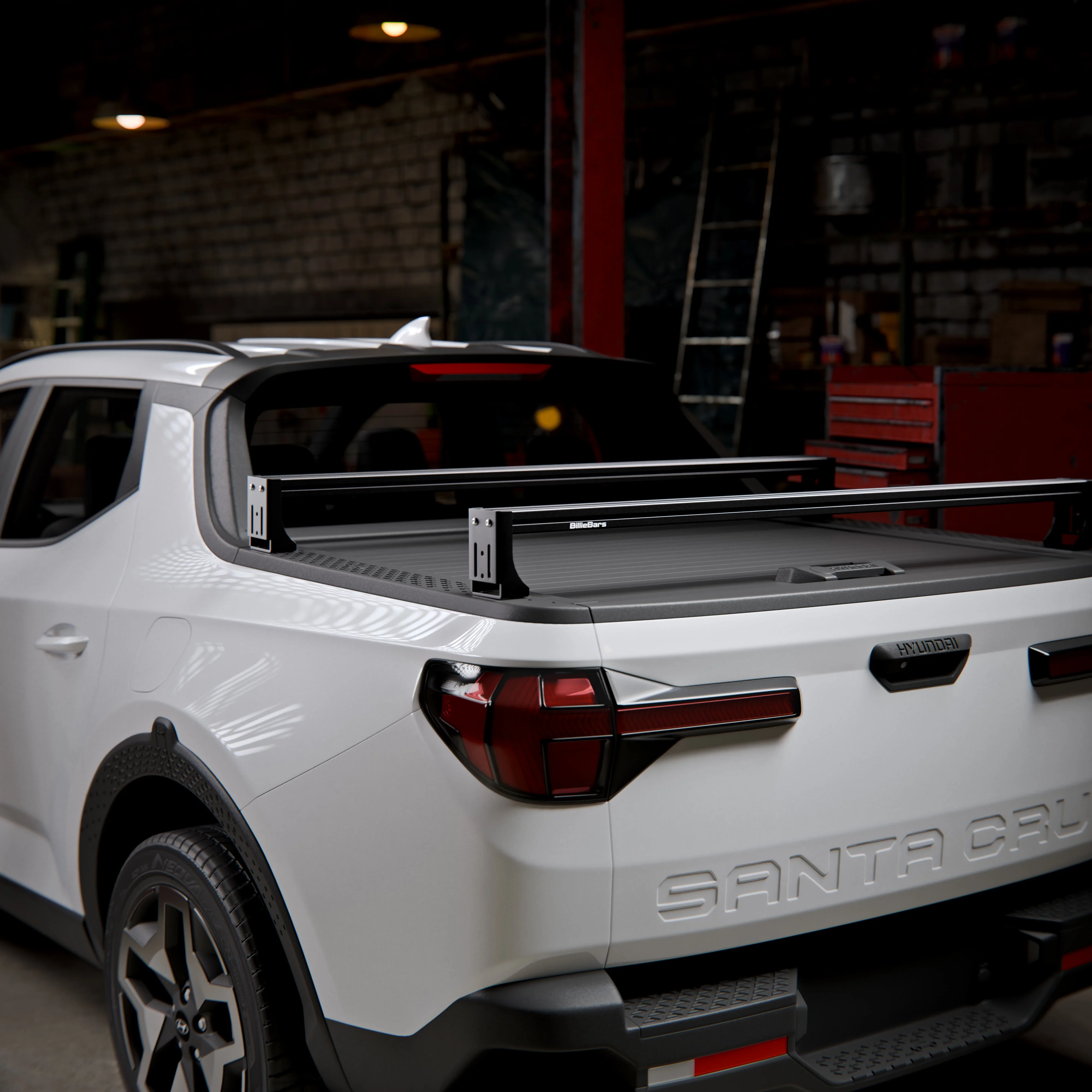Santa Cruz- Bed Rack For Factory Retractable Cover with T-slots - Image 5