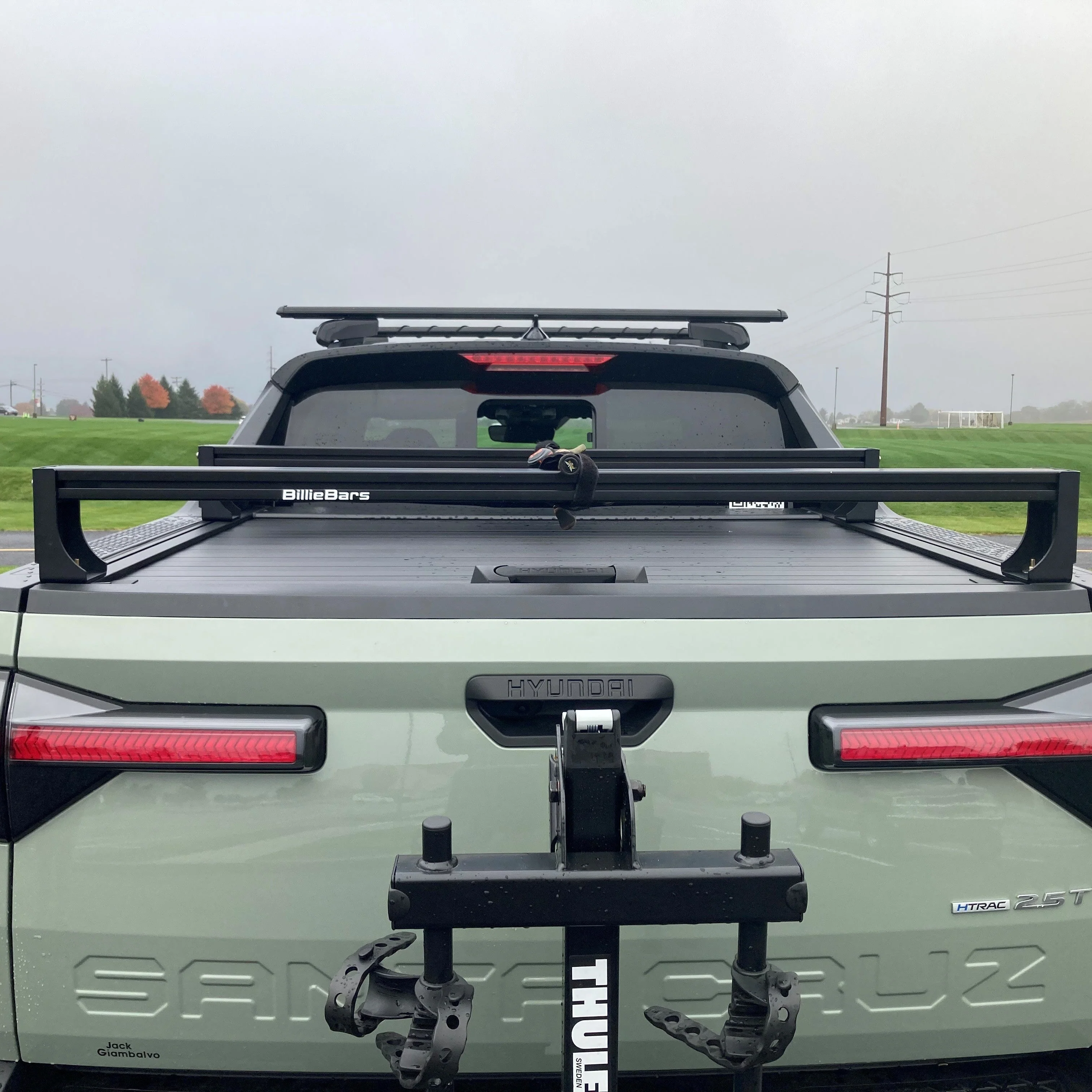 Santa Cruz- Bed Rack For Factory Retractable Cover with T-slots - Image 9